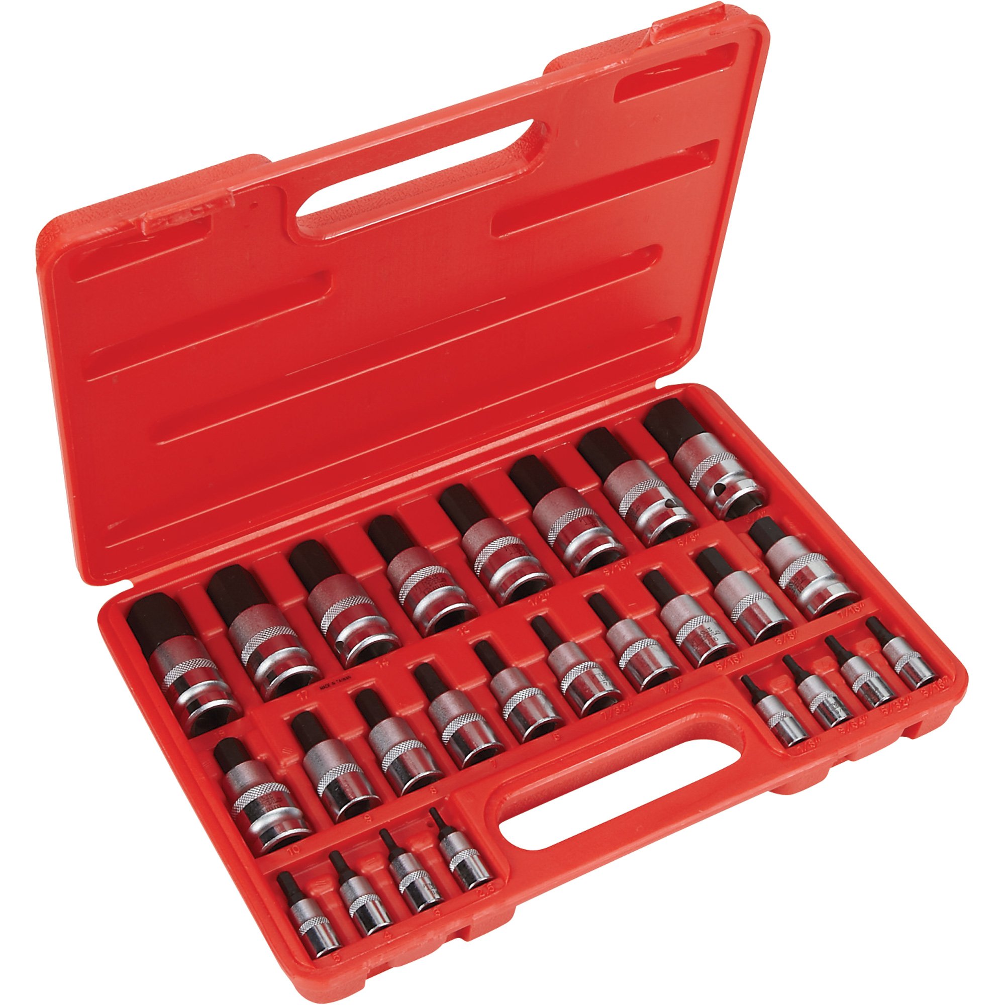 T & E Tools 26Pc. Master InHex Socket Set Northern Tool